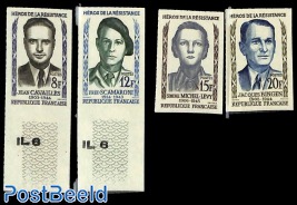 Resistance fighters 4v, imperforated