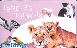 Friendly animals 12v s-a in booklet