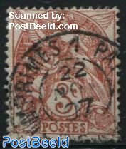 3c Red, Stamp out of set
