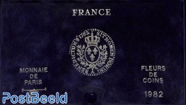 France, FDC set 1982, Monnaie de Paris
