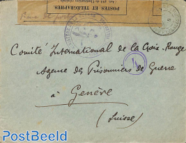 Letter to Red Cross Geneva 