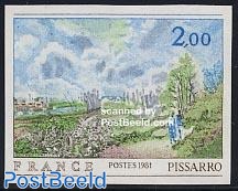 Pissarro painting 1v imperforated