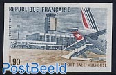 Bale-Mulhouse airport 1v imperforated
