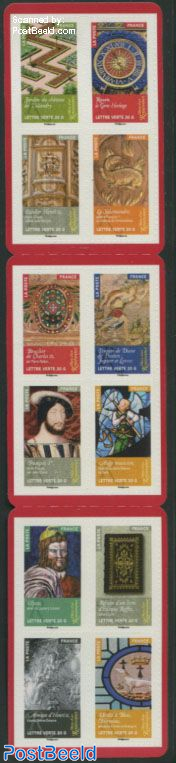 Renaissance art objects 12v s-a in booklet