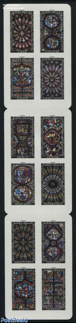 Stained Glass Windows 12v s-a in booklet