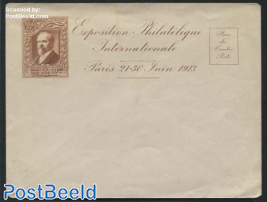 Philatelic exposition cover 10c brown