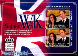William & Kate royal engagement s/s