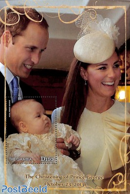 The Christening of Prince George s/s