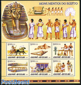 Egypt monuments 6v m/s