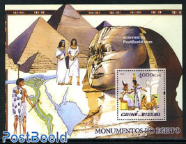 Egypt monuments s/s