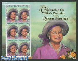 2000  Queen Mother 1v, m/s