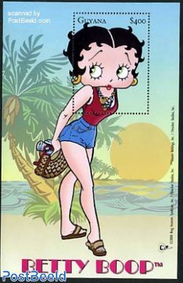 Betty Boop with red top s/s