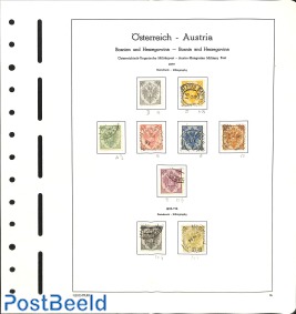 Collection Bosnia/Herzegowina on 4 pages */o