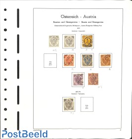 Collection Bosnia/Herzegowina on 4 pages */o