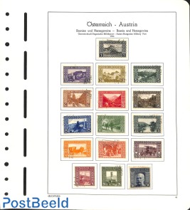 Collection Bosnia/Herzegowina on 4 pages */o