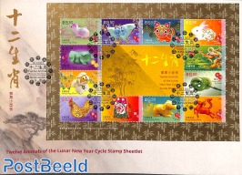 Newyear 12 animals m/s (12x$5.50)