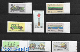 Traffic museum 8v imperforated