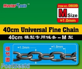 Master Tools ~ Universal Fine Chain 1x1,8mm 40cm (2pcs)