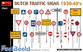 Dutch Traffic Signs 1930-1940's