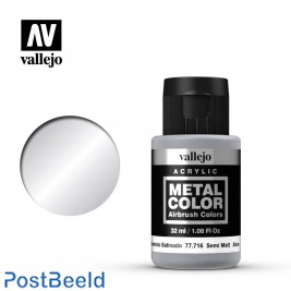 Metal Color ~ Semi Matt Aluminium (32ml)