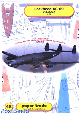 Lockheed XC-69 'U.S.A.A.F.'