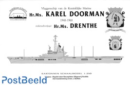 Bouwplaat Hr.Ms. Karel Doorman, R 81, vliegkampschip (herziene heruitgave)