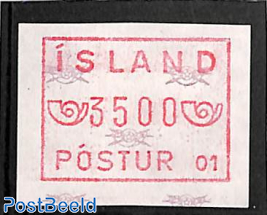 Automat stamp 1v (face value may vary)