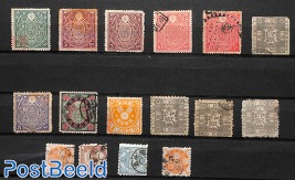 Lot classic stamps Japan