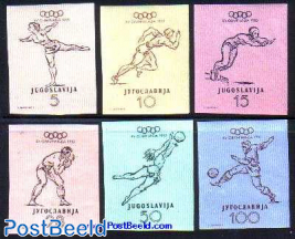 Olympic games 6v imperforated