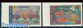 Eur. Childrens meeting 2v, IMPERFORATED