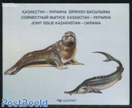 Black sea animals booklet