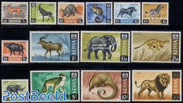 Definitives, animals 14v