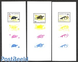 3 special s/s, reptiles