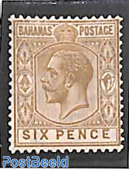 6d, WM mult. Crown-CA, Stamp out of set