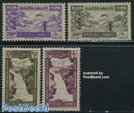 Airmail definitives 4v