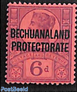 6d, Stamp out of set