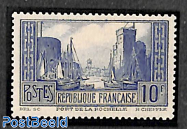 10Fr, Type III, Stamp out of set