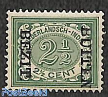 2.5c, BEZIT BUITEN, Stamp out of set