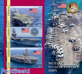 Military nuclear powered ships