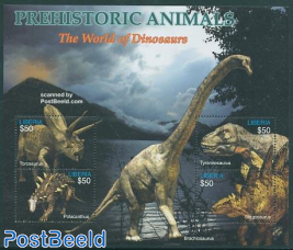 Preh. animals 4v m/s, Torosaurus