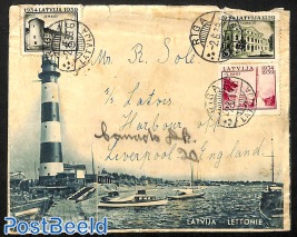 Cover with lighthouse
