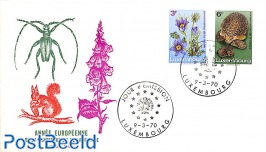 European Nature Conservation 2v, FDC