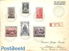 Cover with special cancellation 1200th Willibrord death anniv.