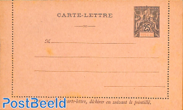 Nossi Bé, Card Letter 25c