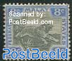 Federated Malay States, 8c, Stamp out of set