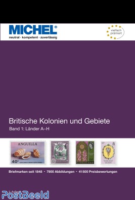 Michel Britisch Colonies Volume I A-H 