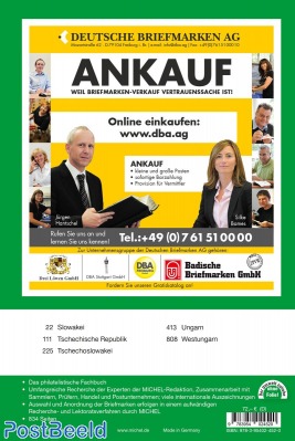 Michel catalog Europe volume 2 Mid Europe 2023
