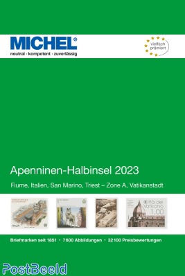 Michel catalog Europe Volume 5  Apennin-Halbinsel 2023