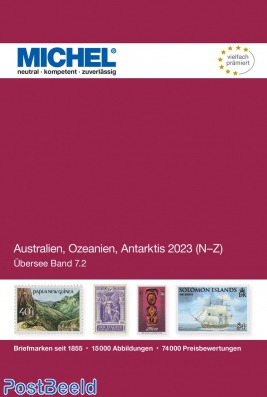Michel Overseas Australia/Oceania/Antartica 2023 (Ü 7.2) – volume 2 N-Z