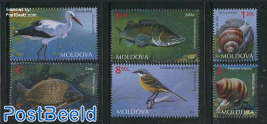 Moldovan Fauna 6v